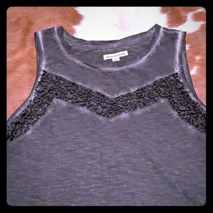 American Eagle soft gray muscle tank